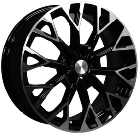 Диски Khomen Wheels KHW1718 (Nissan Juke F16 [19..24]) Black-FP
